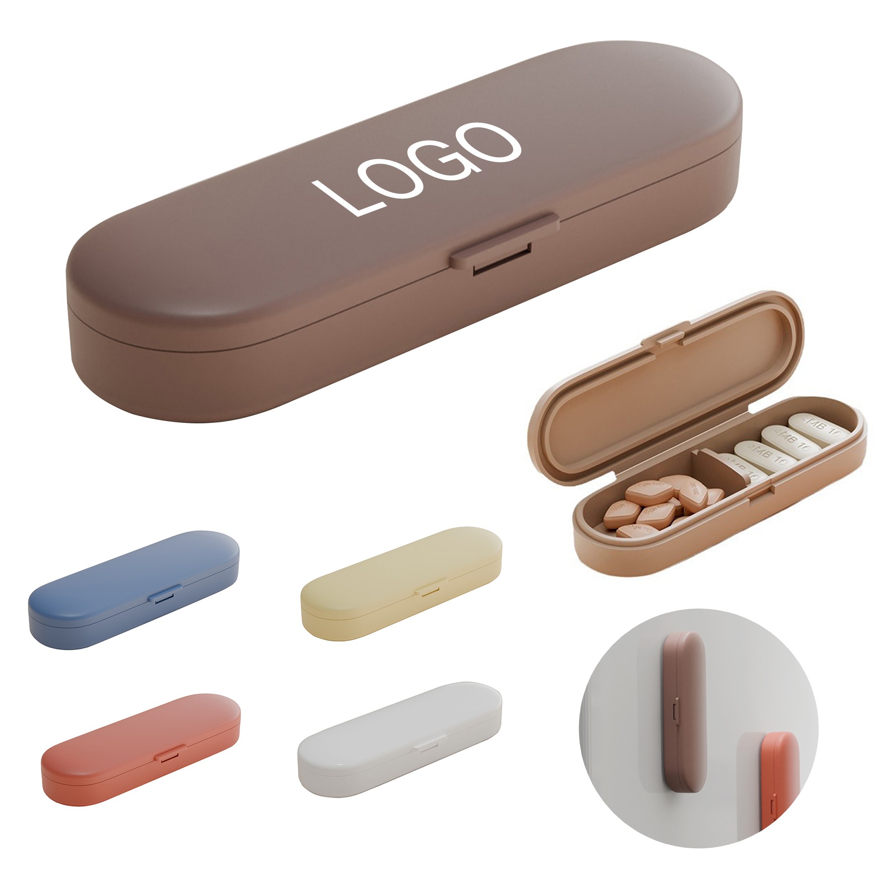 Portable Mini Pill Box