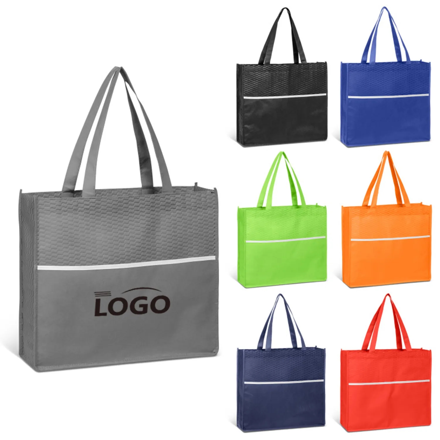 Canvas Shopper Bag, custom tote bag with logo imprint 1