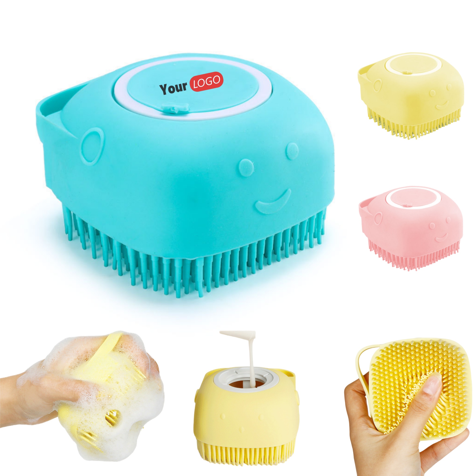 Silicone Pet Bath Brush 2