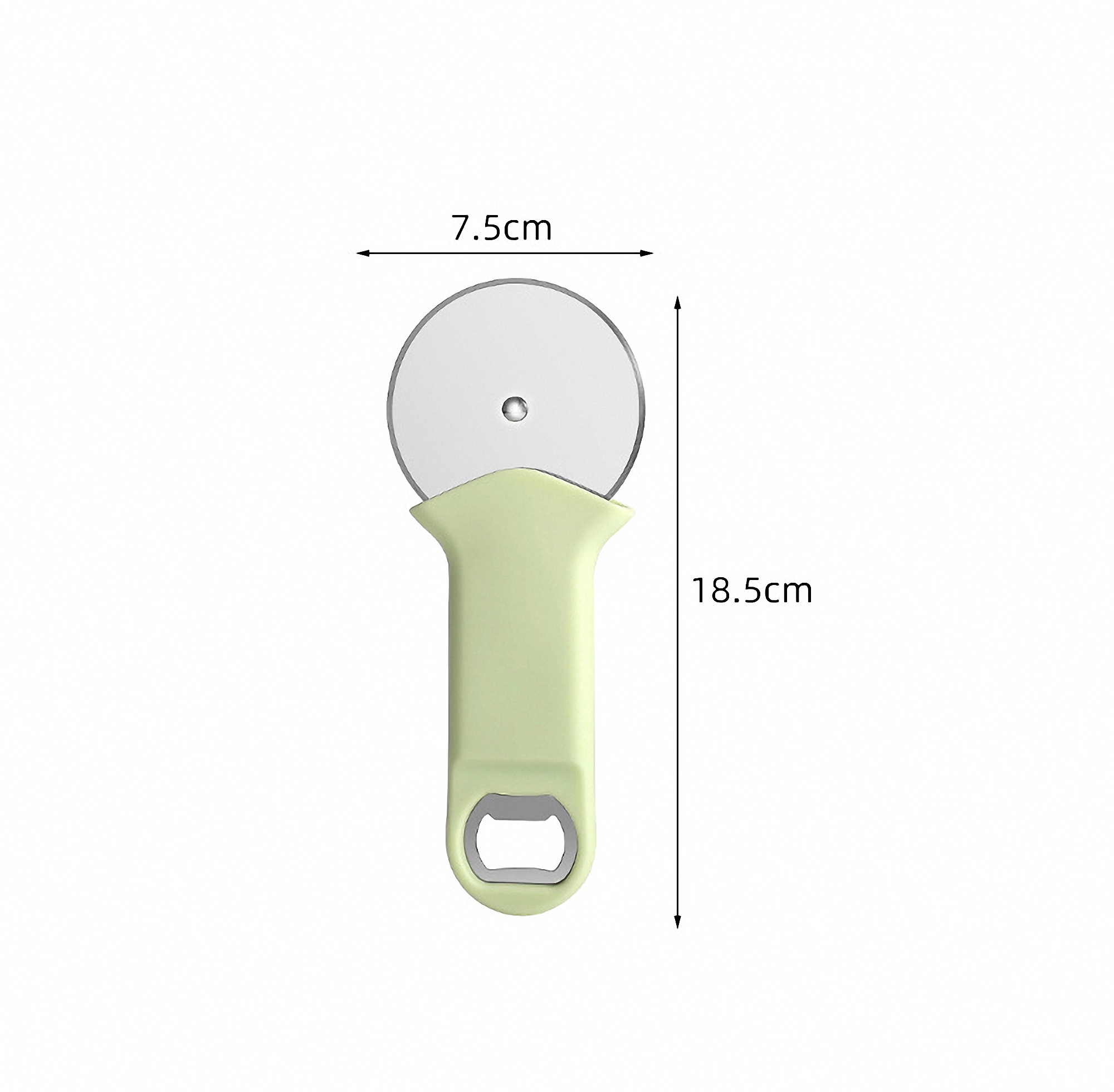 2-in-1 Pizza Cutter and Bottle Opener 4