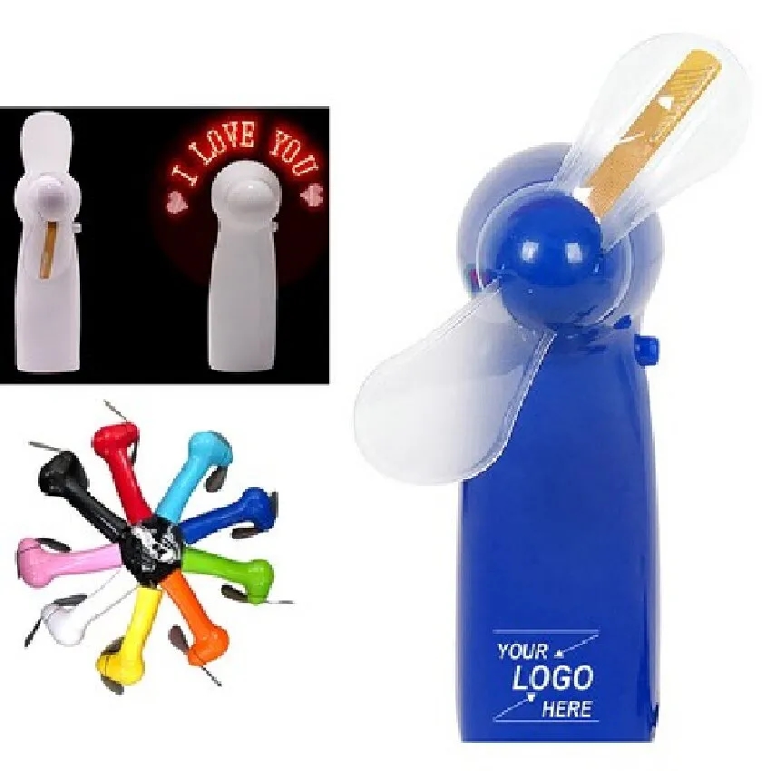 Handheld Portable LED Light-Up Fan 3