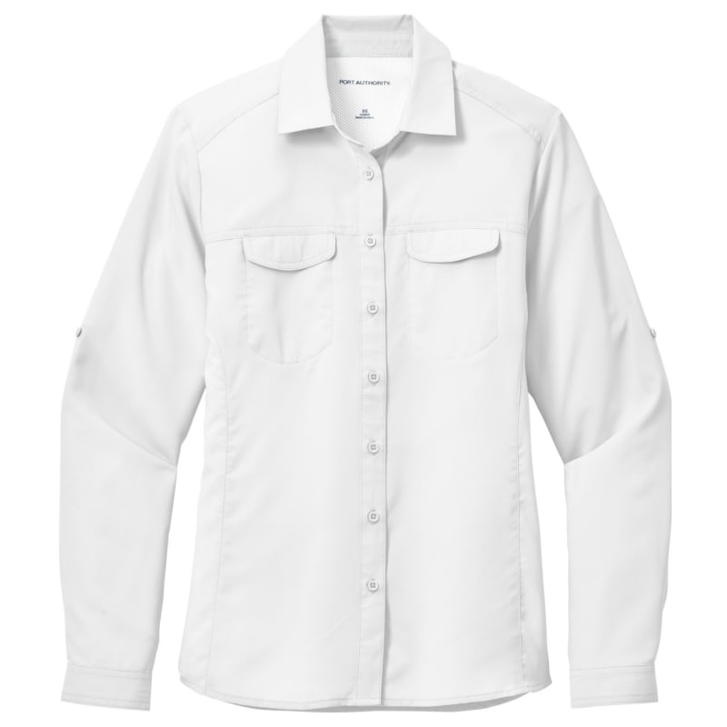 Port Authority Ladies Long Sleeve UV Daybreak Shirt 12
