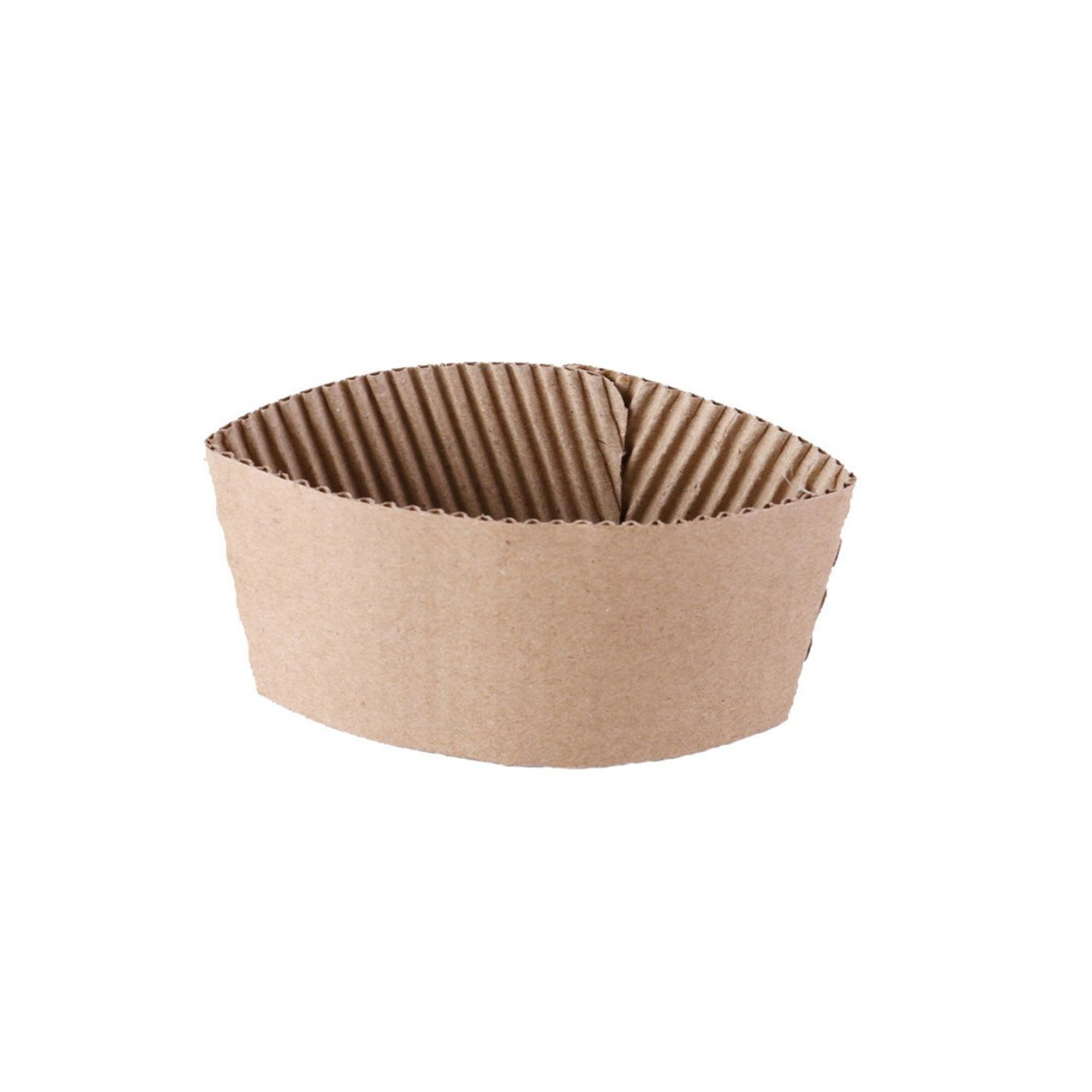 Kraft Paper Disposable Coffee Cup Sleeve Clutch 3