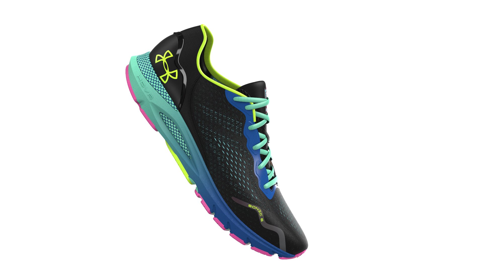 Men's UA HOVR Sonic 6 Speed Overdrive Running Shoes 2