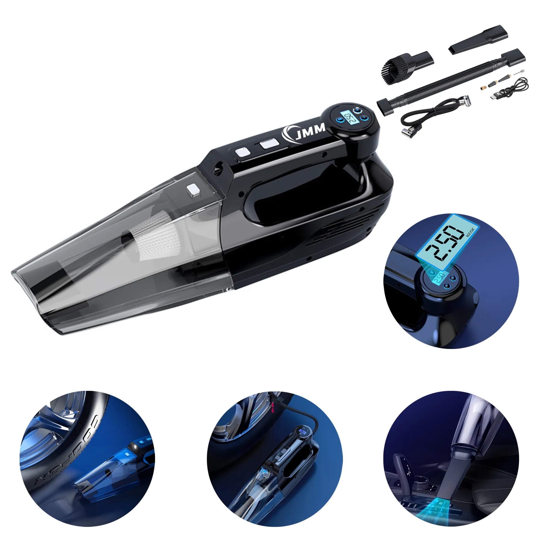 4 In 1 Car Vacuum Cleaner 2
