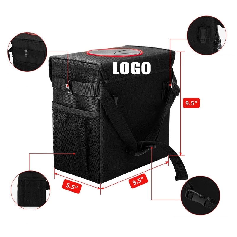 Waterproof Collapsible Trash Can Convenient Hanging Car 6
