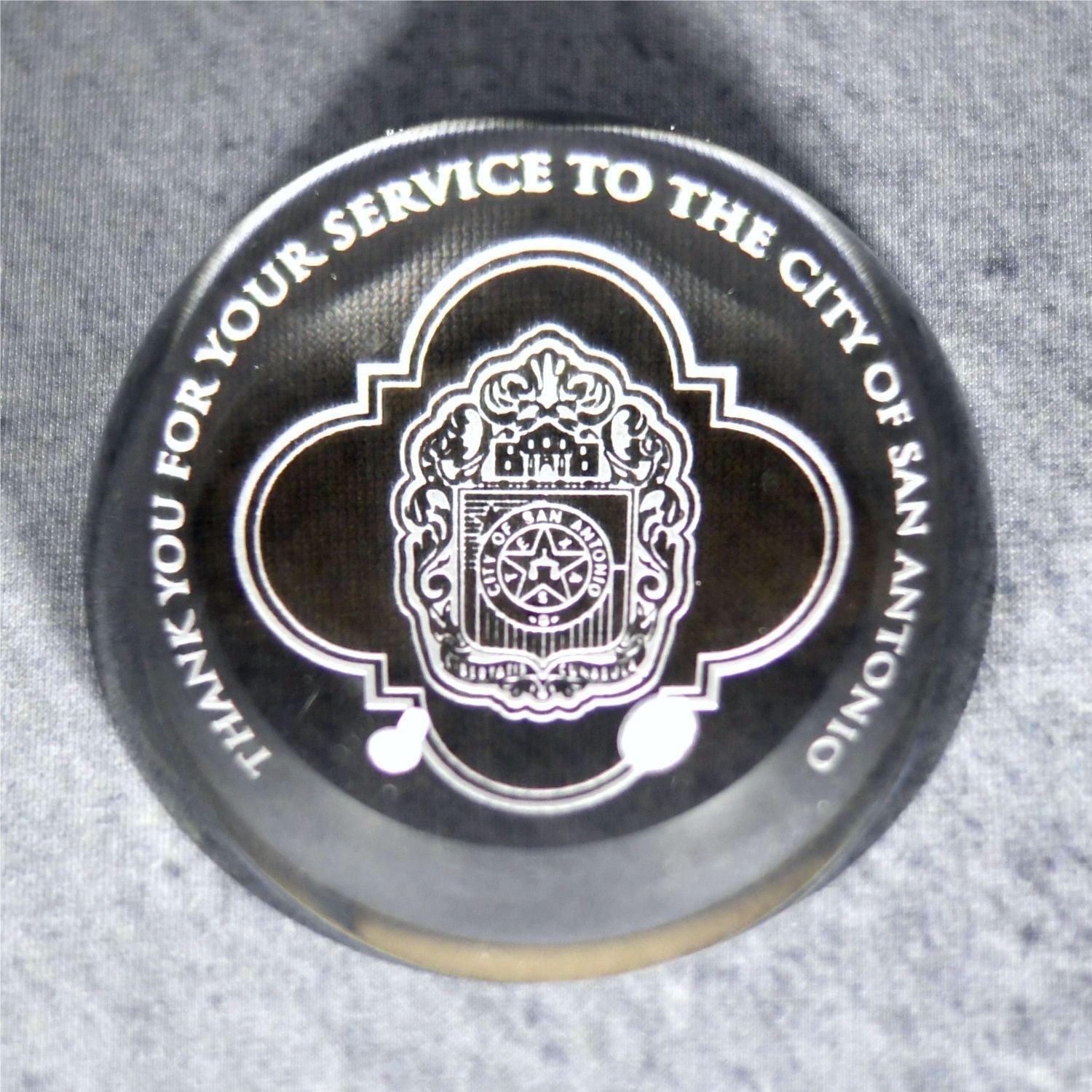 Crystal Paperweight - High Profile Dome 2