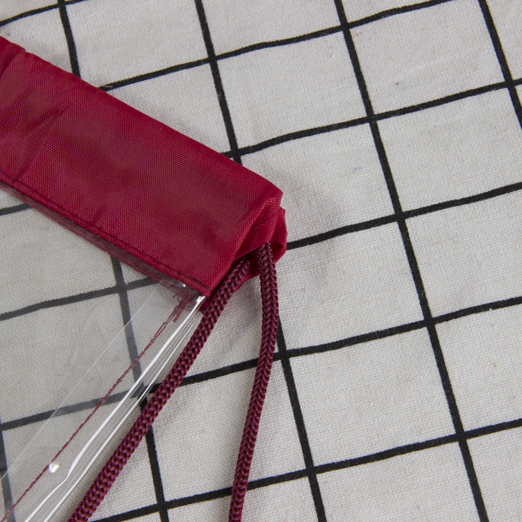 PVC Clear Drawstring Bag 7