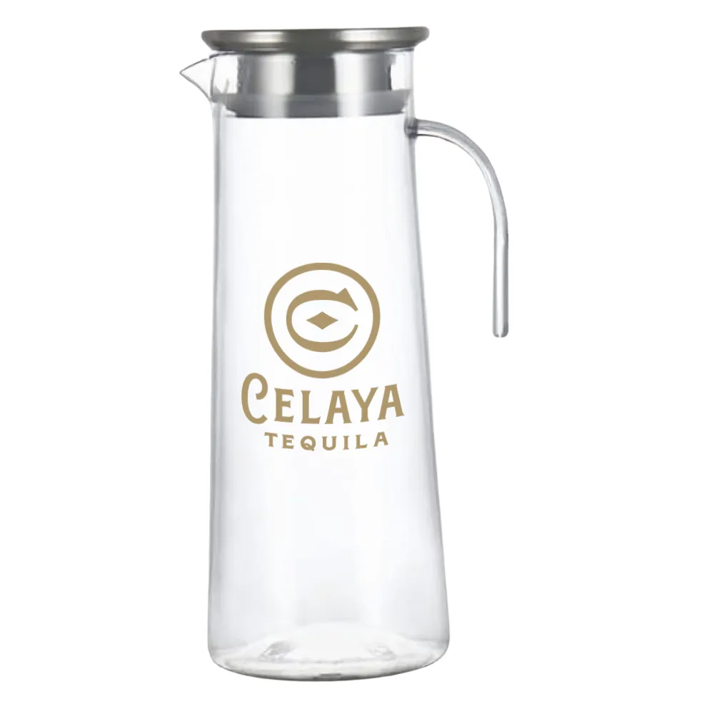 40.6oz. Acrylic Pitcher with Stainless Steel Lid 2