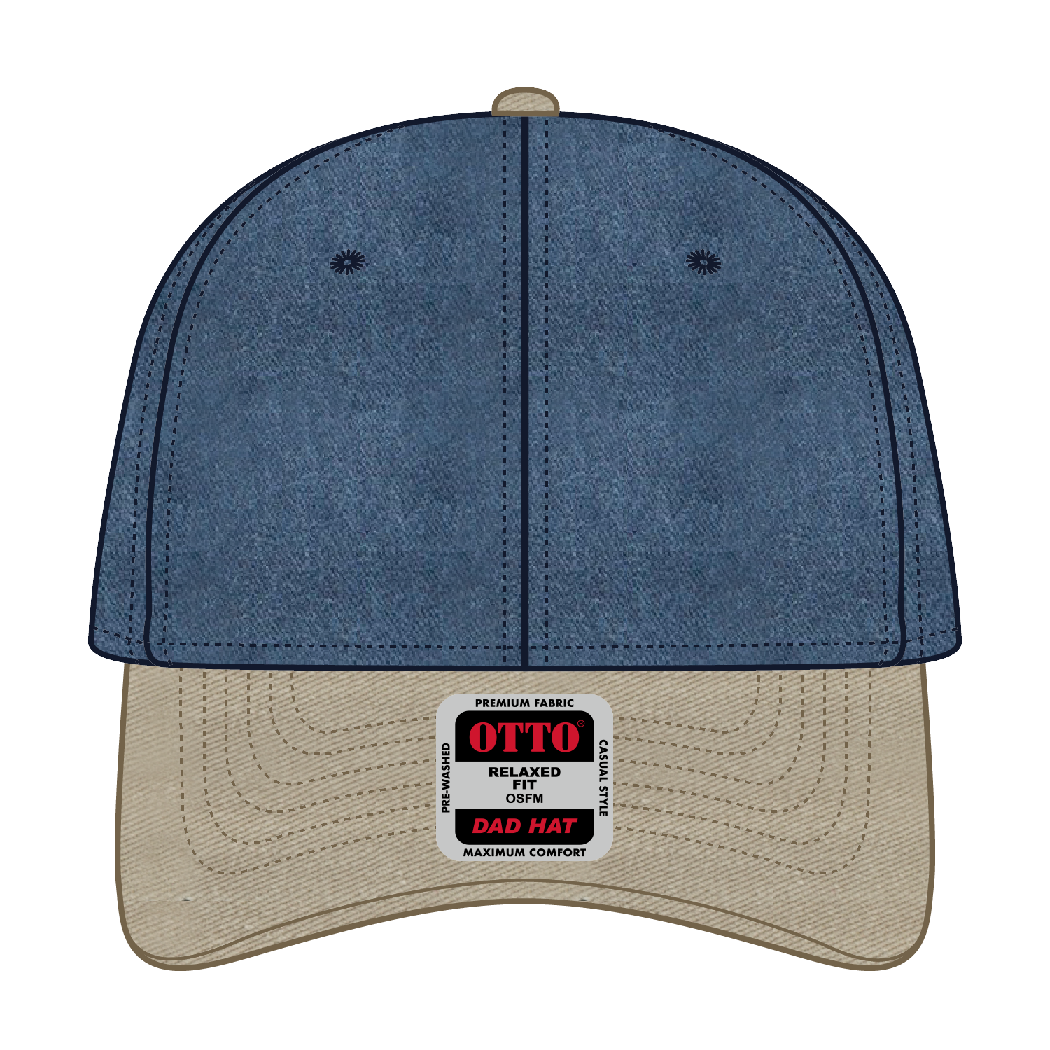 OTTO CAP® 6 Panel Low Profile Dad Hat 27