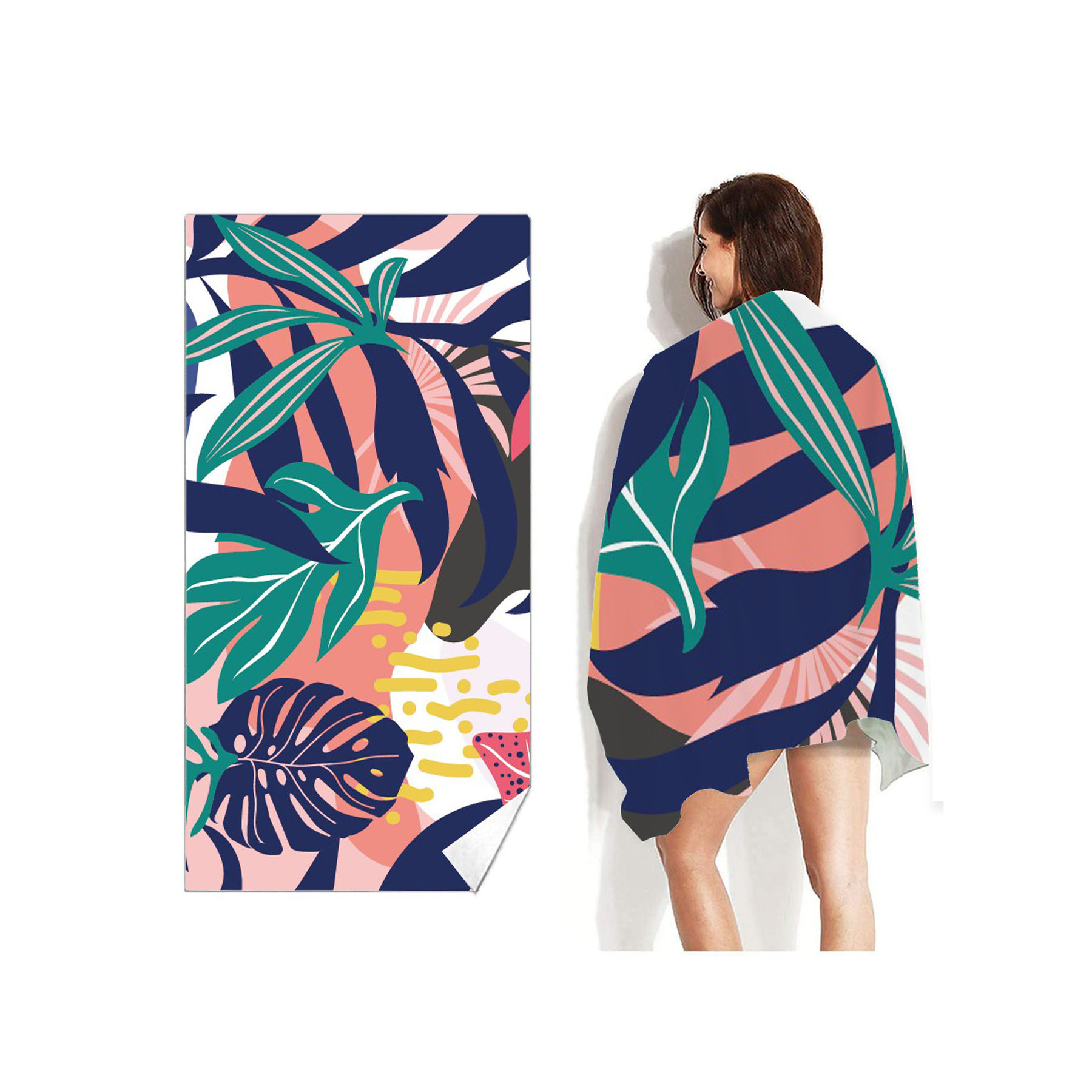 Extra Large Quick Dry Velvet Beach towel  6
