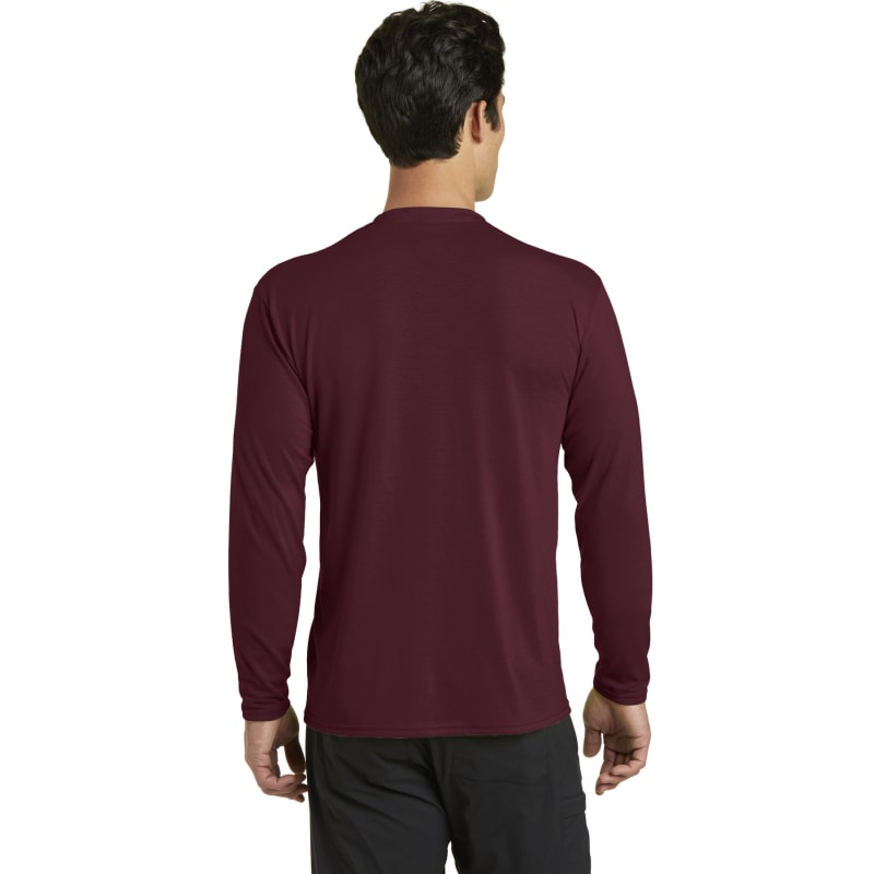 Port & Company Long Sleeve Performance Blend Tee. 37