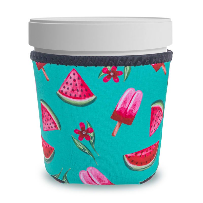 Full Color Neoprene Ice Cream Pint Sleeves 4