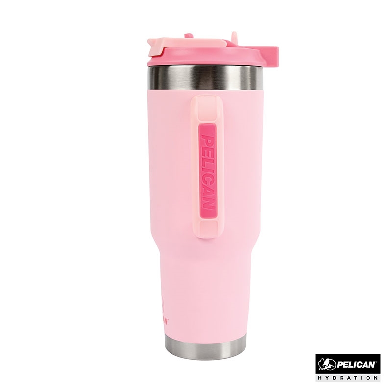 Pelican Porter™ Dual 40 oz. Dual Lid, Recycled Double Wall Stainless Steel Travel Tumbler 31