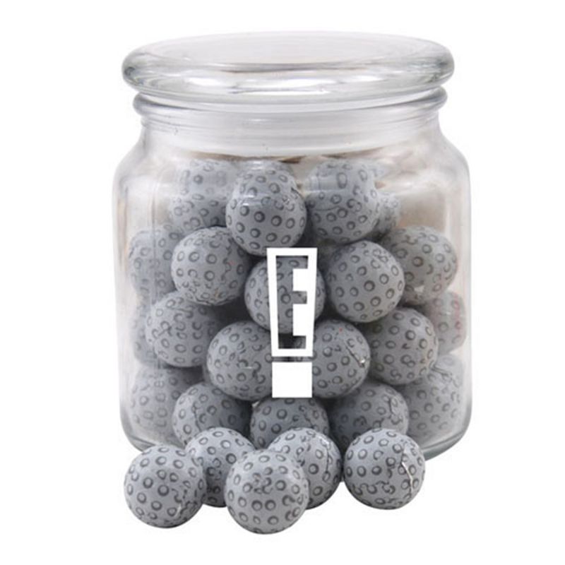 Jar with Chocolate Golf Balls 2