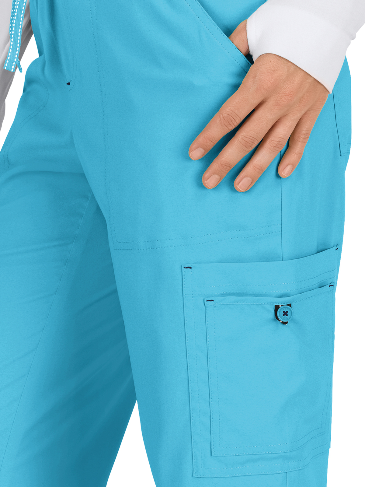 koi - Basics - Women's Eight-Pocket Stretch Cargo Holly Pant 93