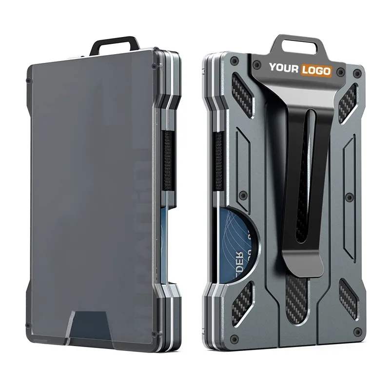 Transparent Plate And Metal Card Holder 4