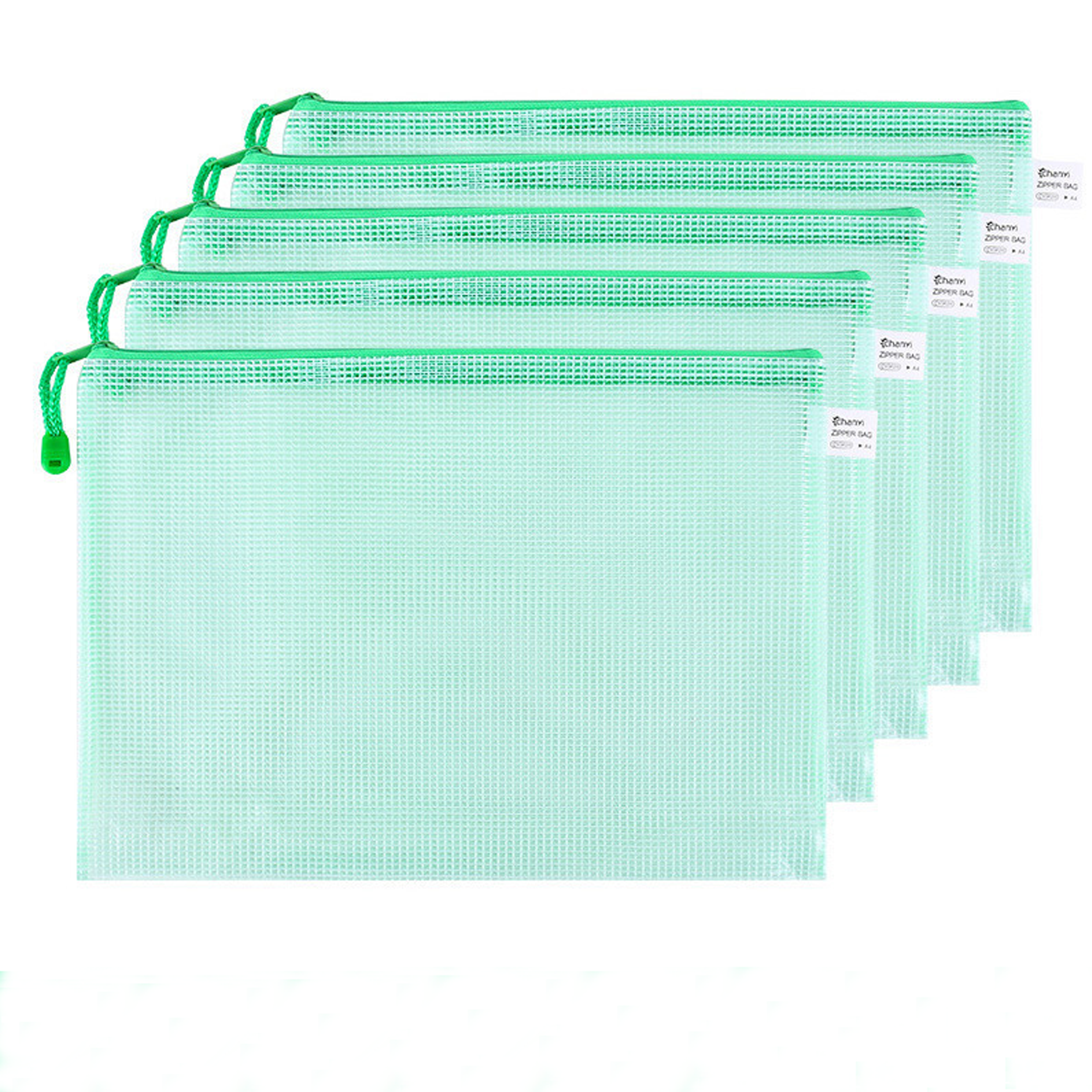 PVC Plastic Zipper Folder 3