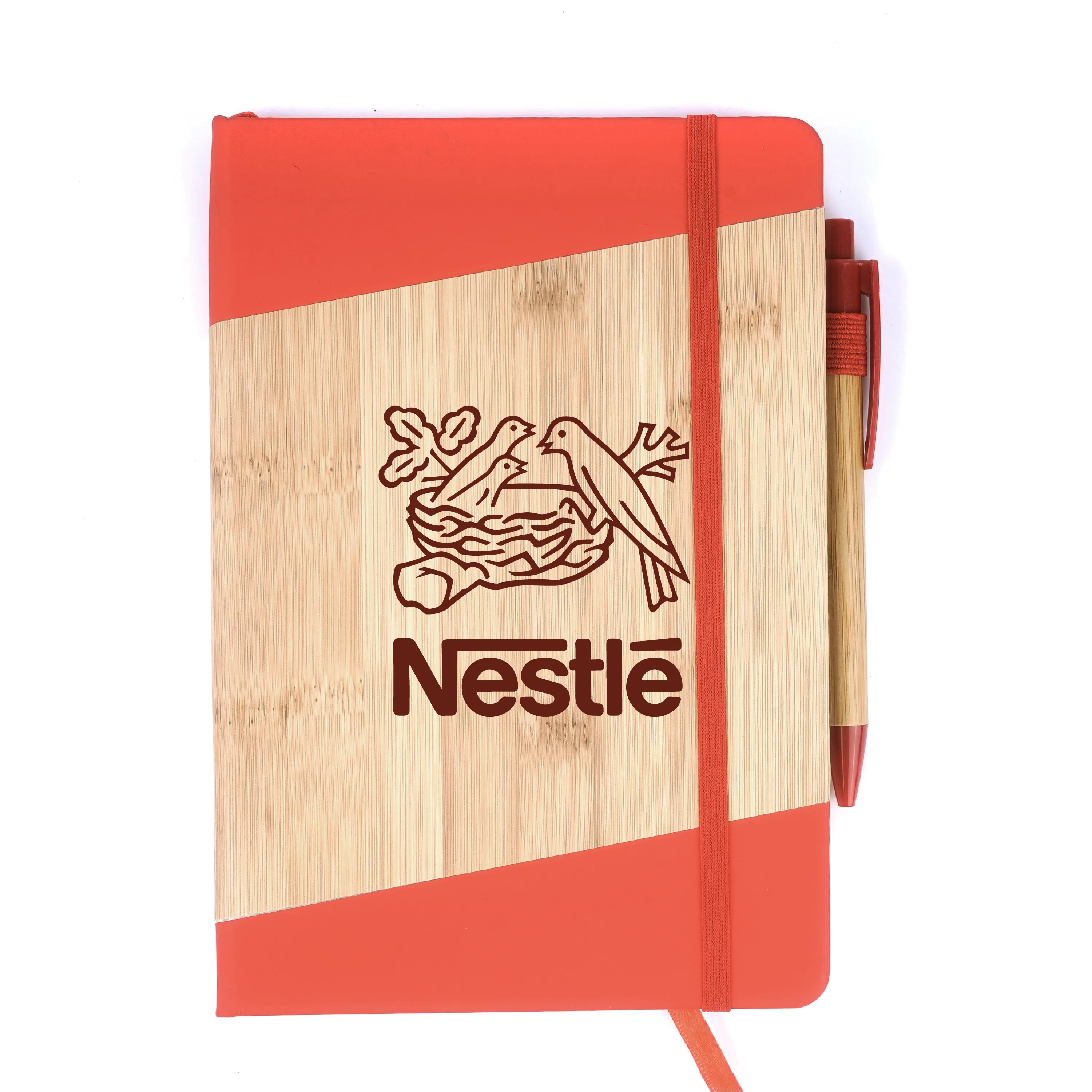 Bamboo Journal Set with Pen 9