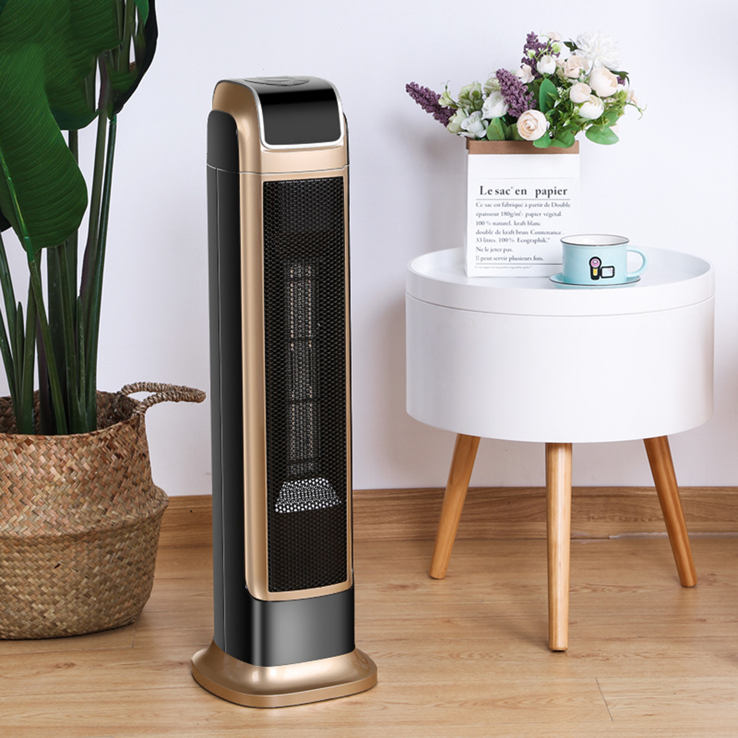 Portable Remote Control Bedroom Electric Heater 5