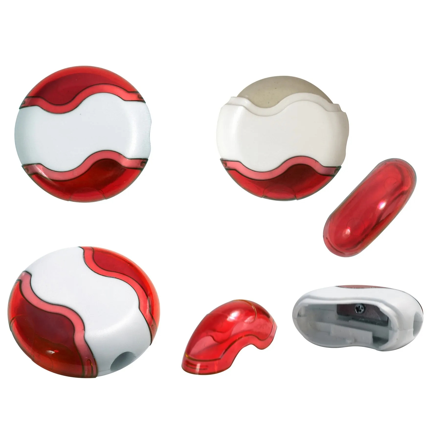 Round Pencil Sharpener & Eraser 5