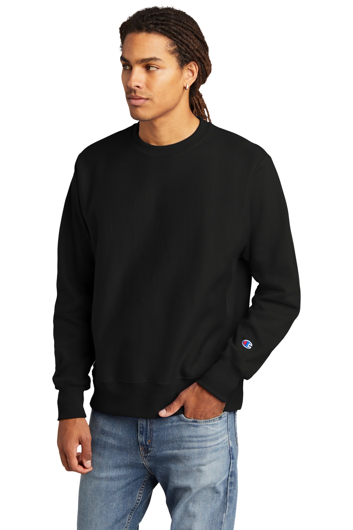 Champion® Reverse Weave Crewneck Sweatshirt 2