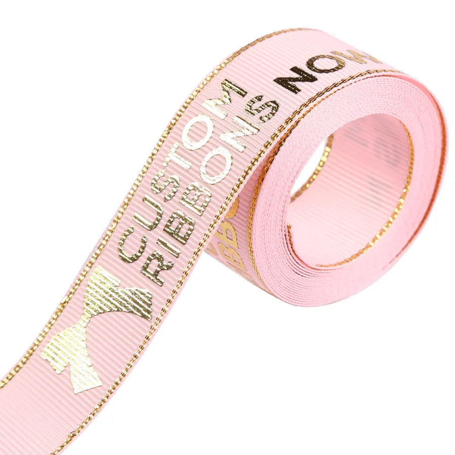 Metallic Edge Grosgrain Ribbon 1