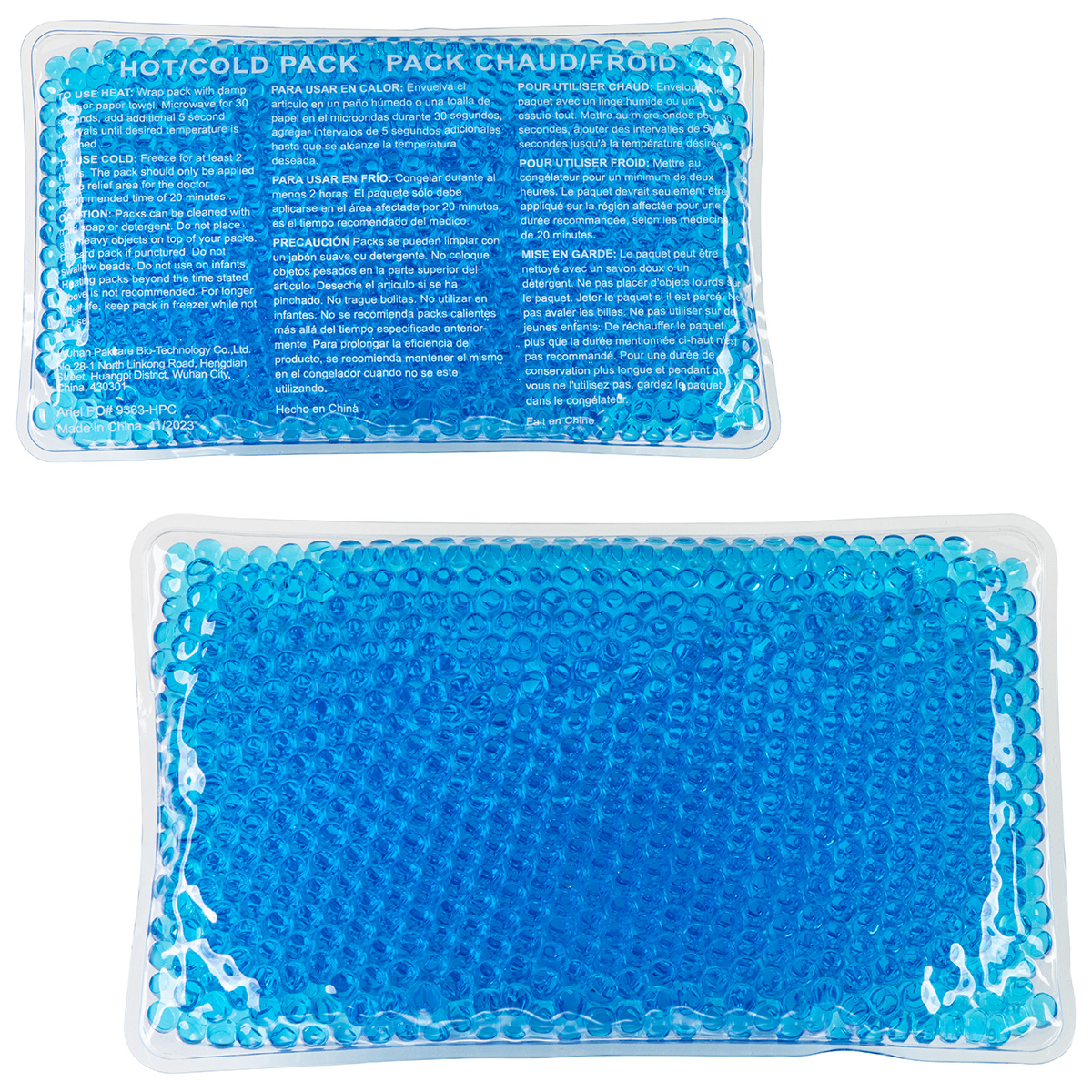 Full-Color Aqua Pearls™ Hot/Cold Pack 25