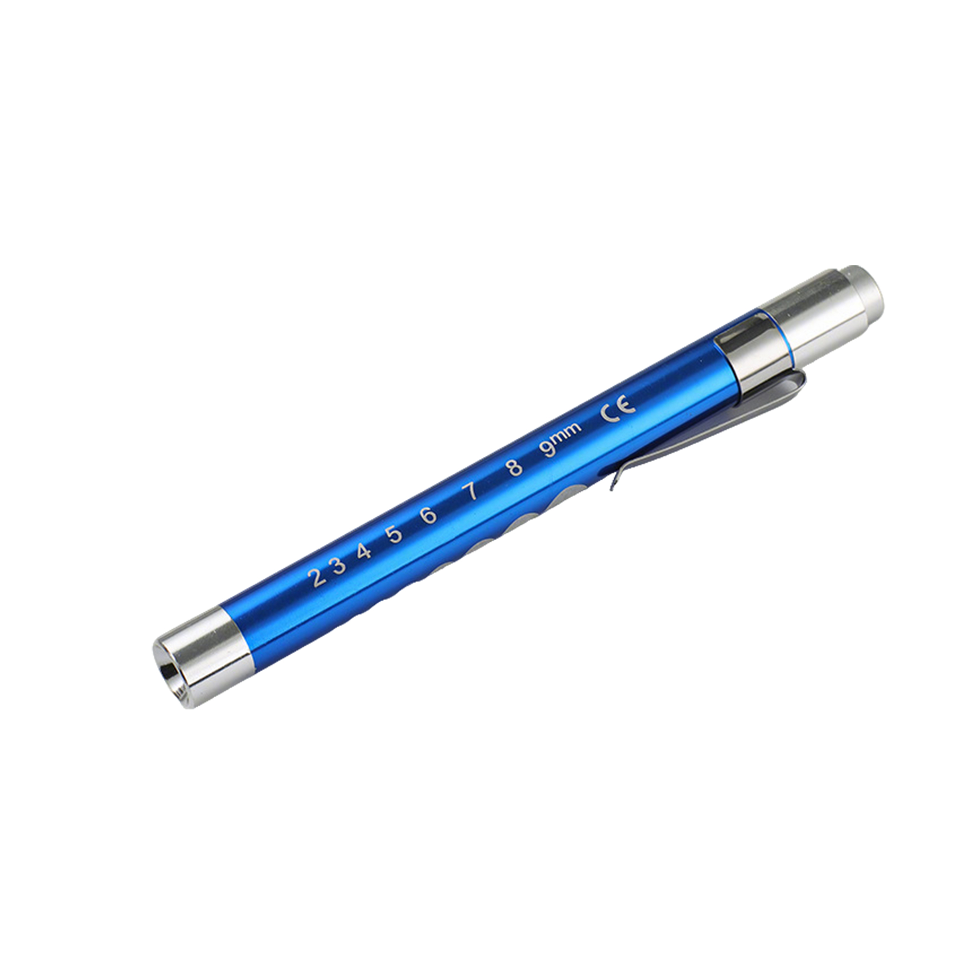 LED Medical Penlight With Pupil Gauge 5.4" x 0.6" 7