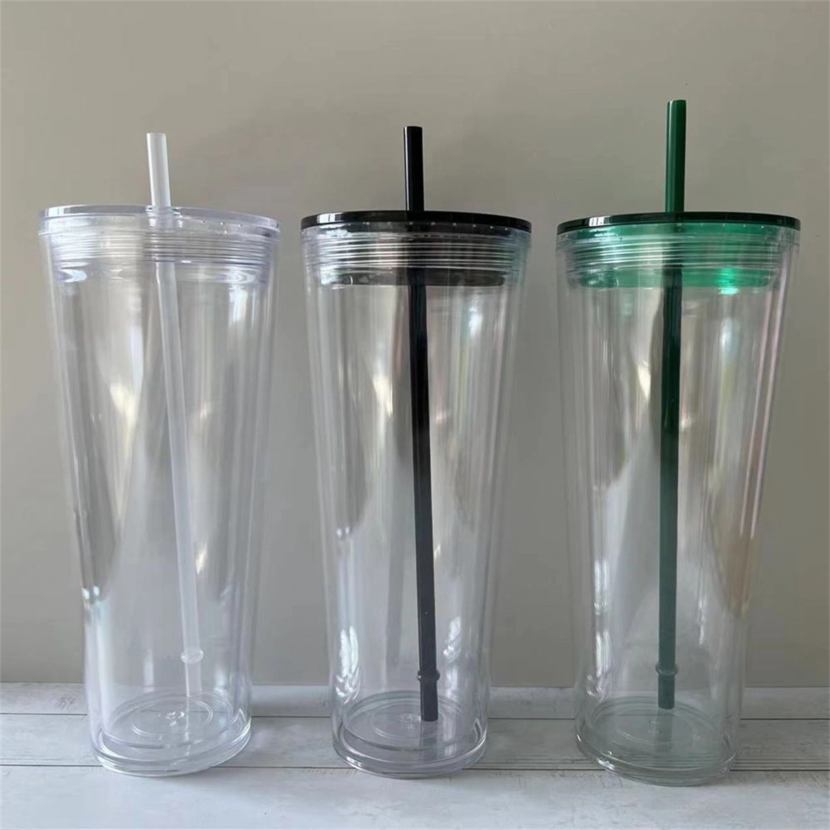 Insulated Travel Tumblers Double Wall Acrylic 2