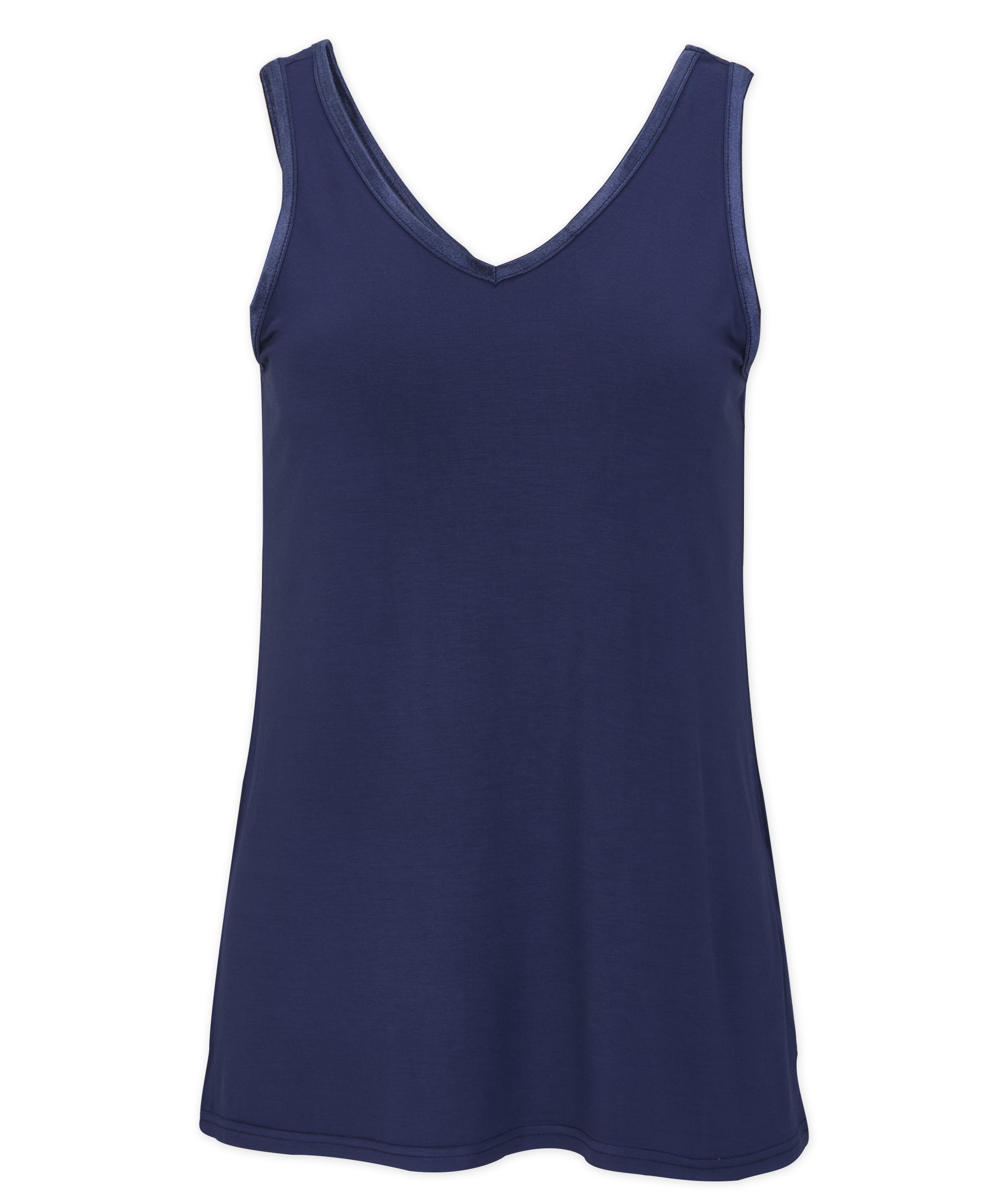 BOXERCRAFT WOMEN'S BAMBOO V-NECK TANK 7