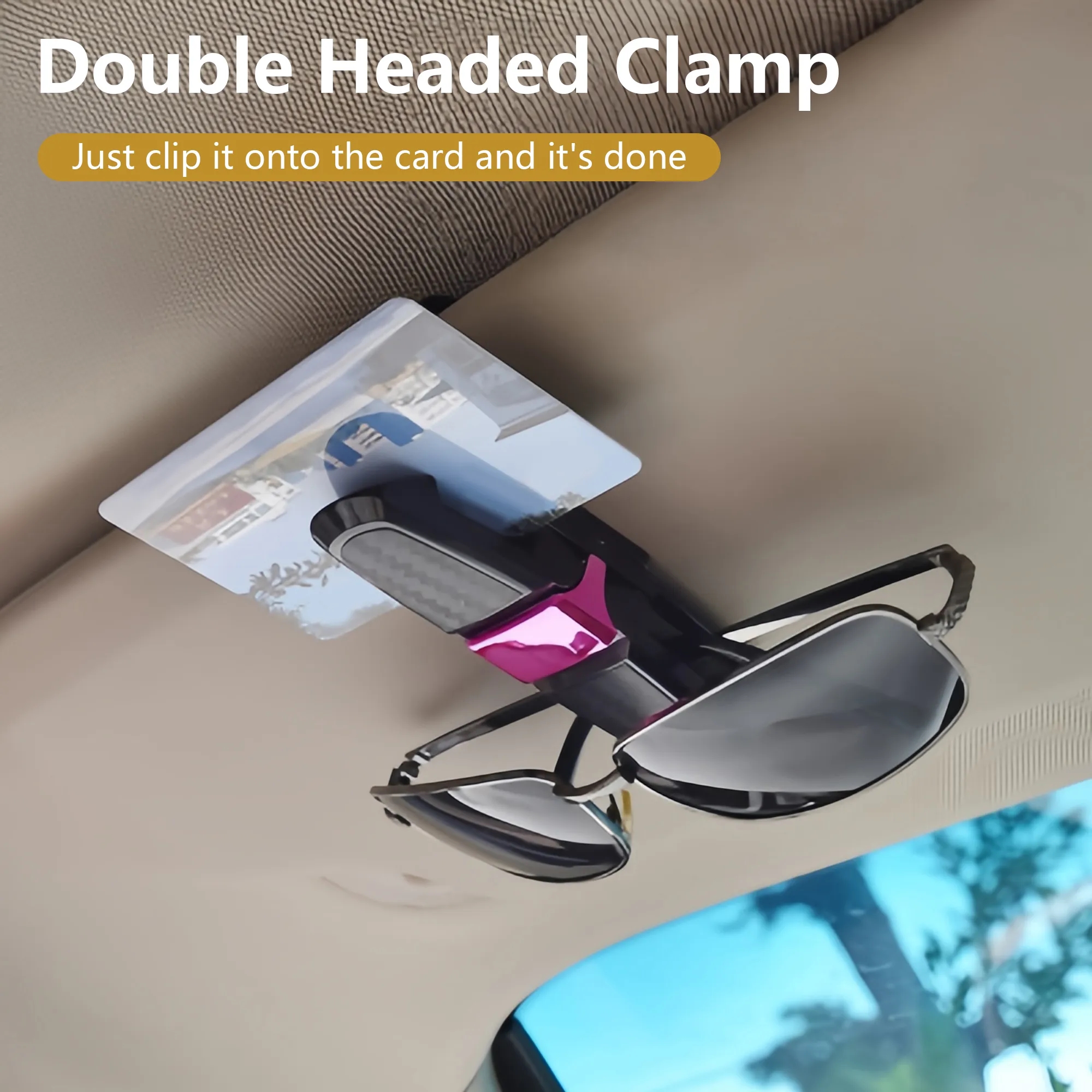 Sun Visor Clip For Glasses 2
