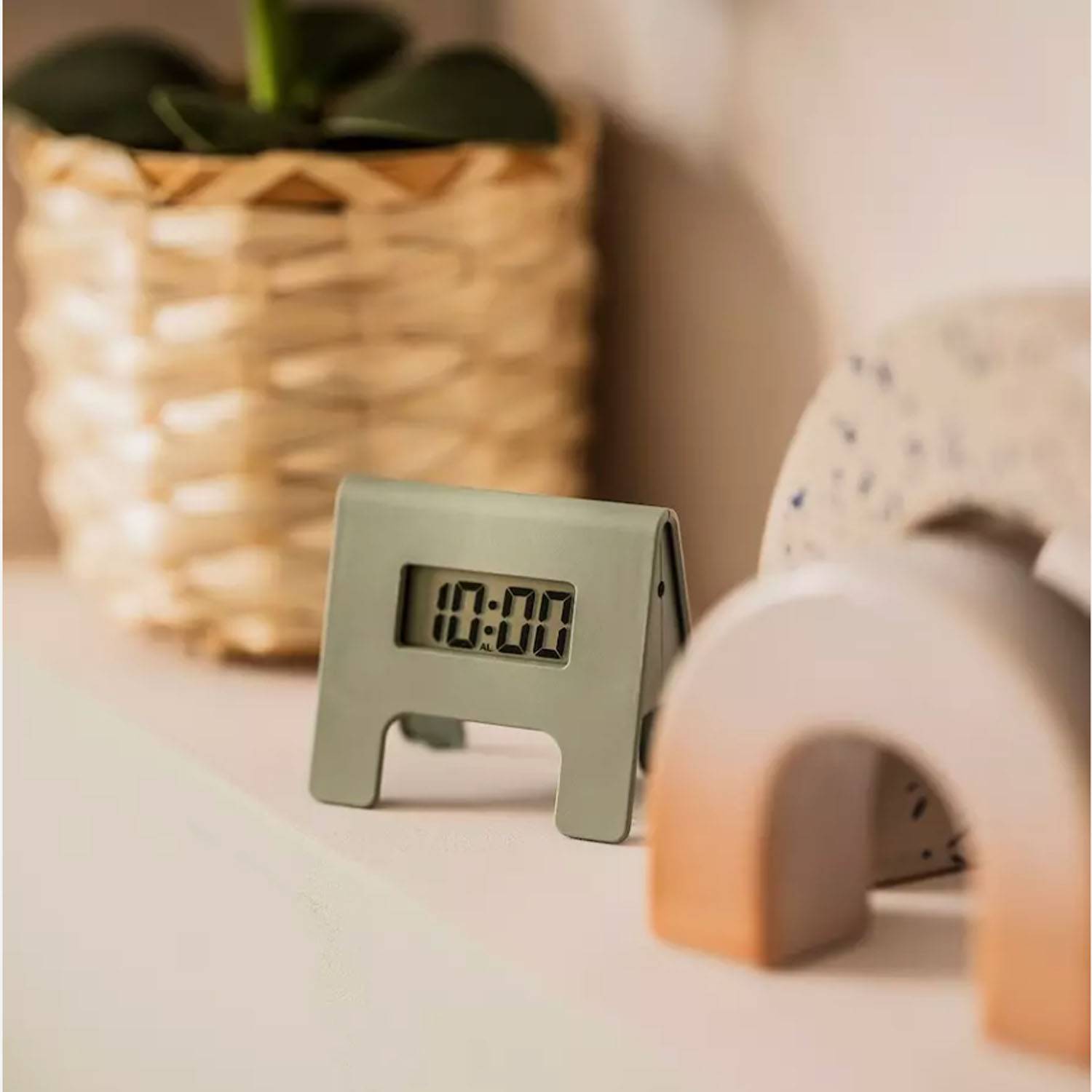 LED Digital Alarm Clock Display Wake Up 4