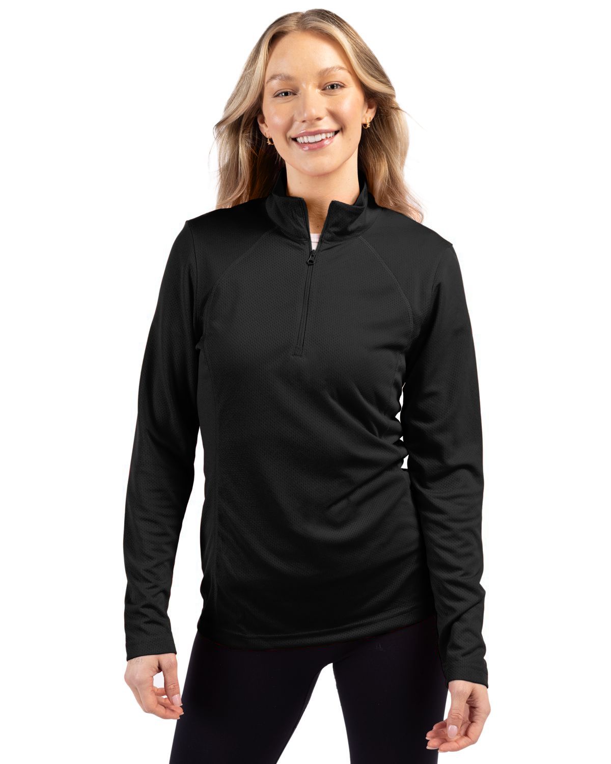 Ice Pique Womens Half Zip Tech Pullover