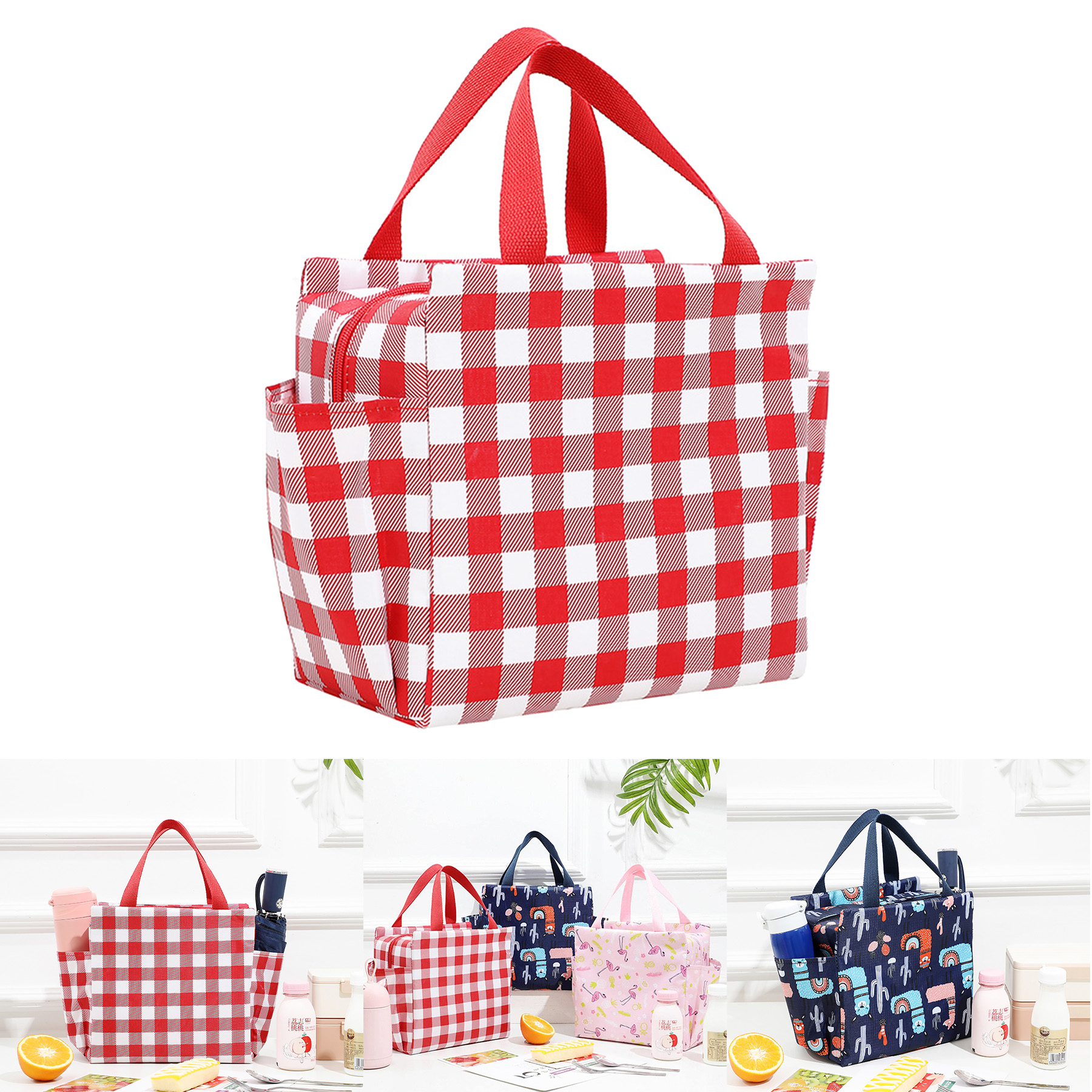 Multi-Color Hot And Cold Insulation Lunch Bag 2