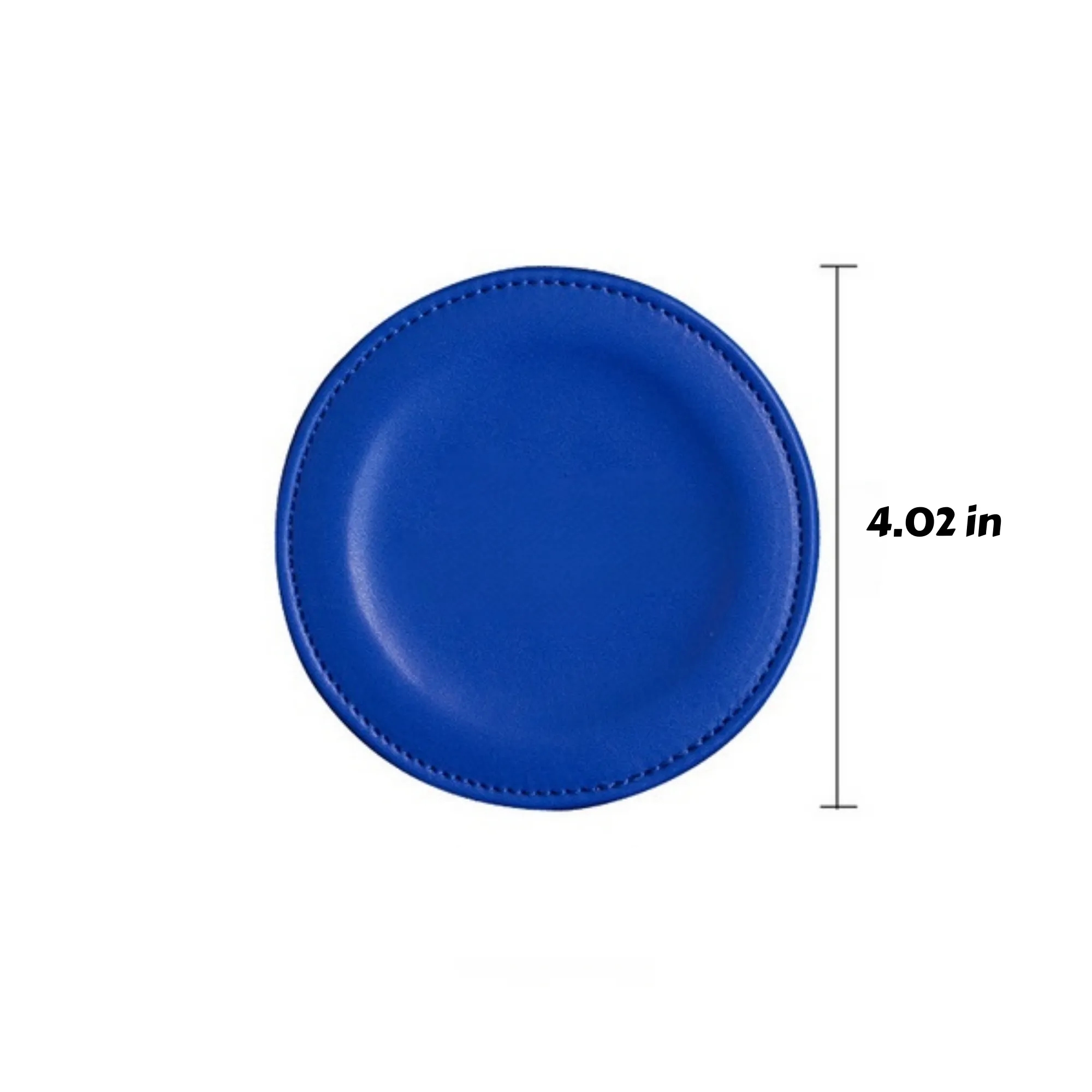 Leather Coaster Set Heat Resistant Cup Mat 3