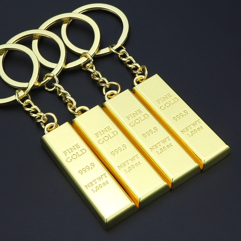 gold bullion keychain 1