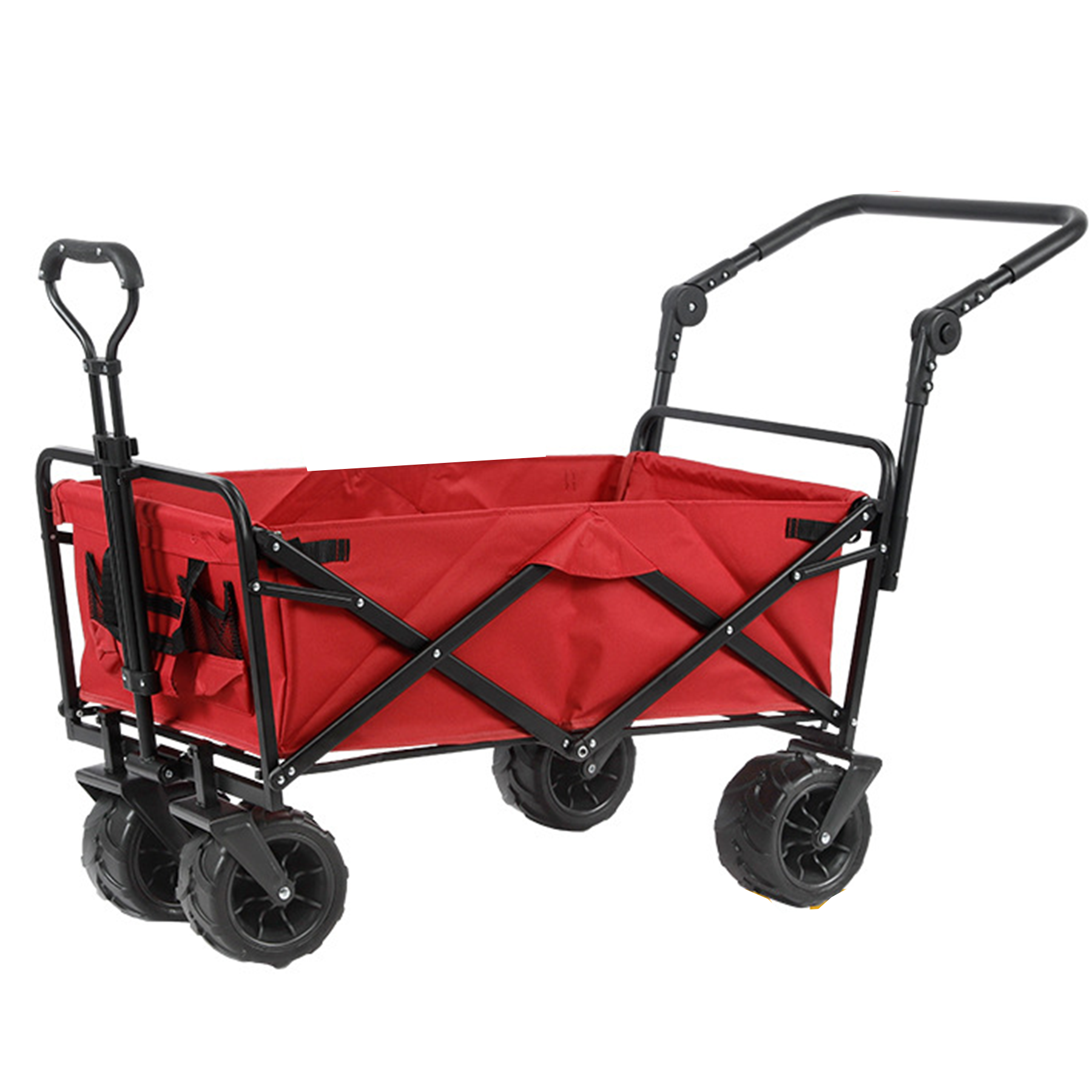 Heavy Duty All Terrain Folding Utility Wagon 8