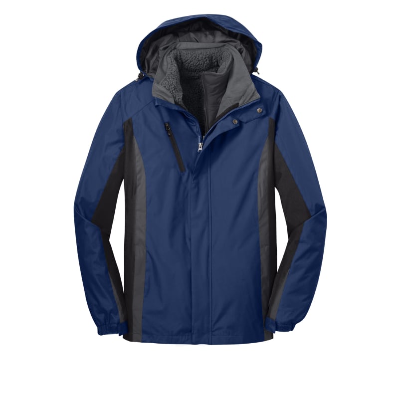 Port Authority Colorblock 3-in-1 Jacket. 4
