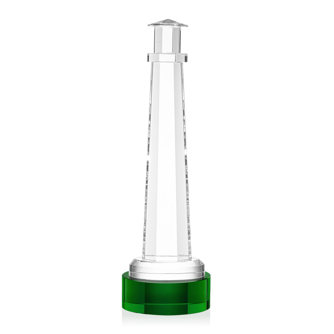 Lighthouse Award on Stanrich Base - Green 13