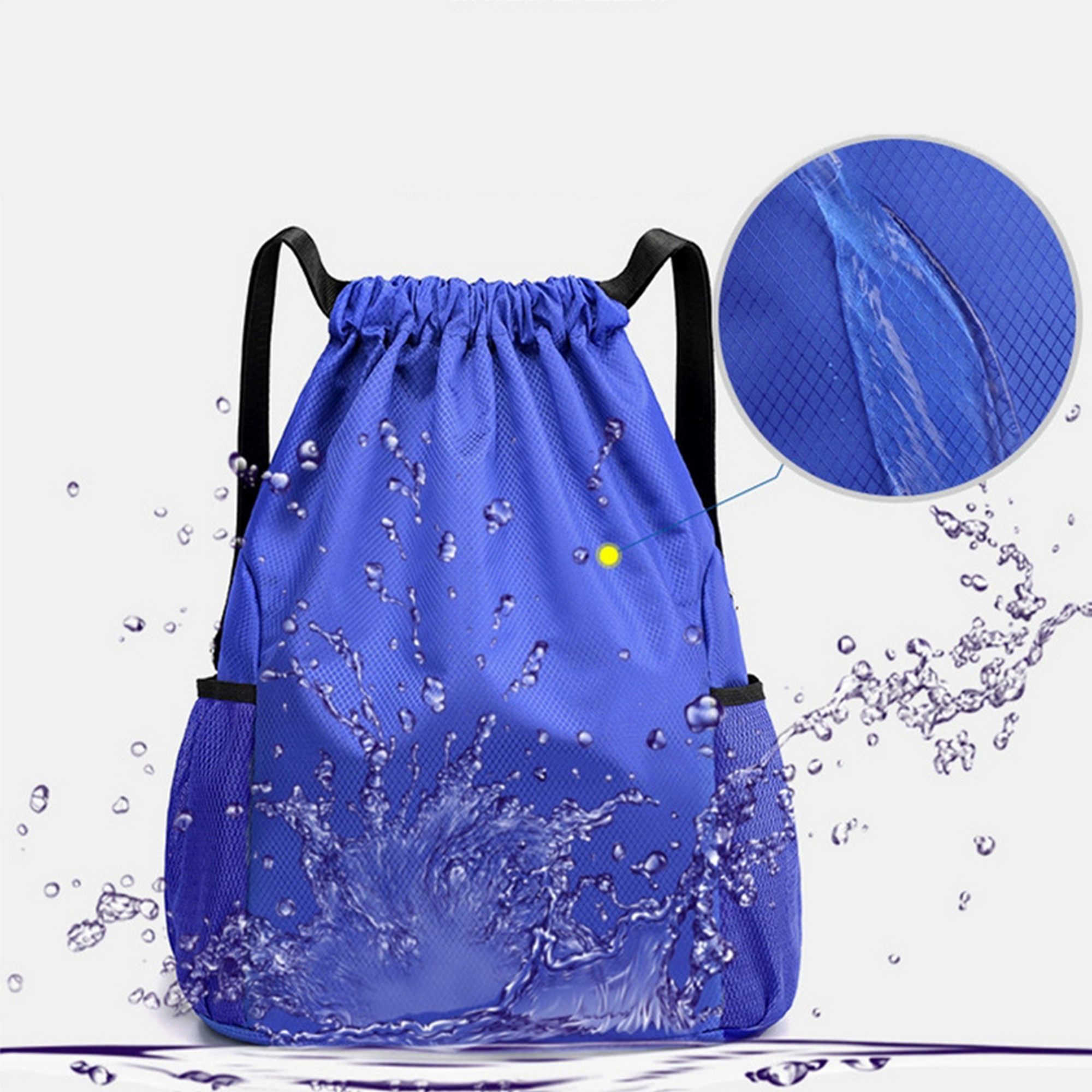 High-Capacity Sports Fitness Drawstring Backpack 4