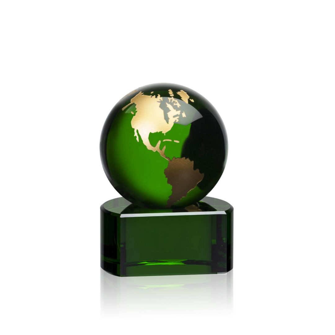 Marcana Globe Award - Green/Gold 4