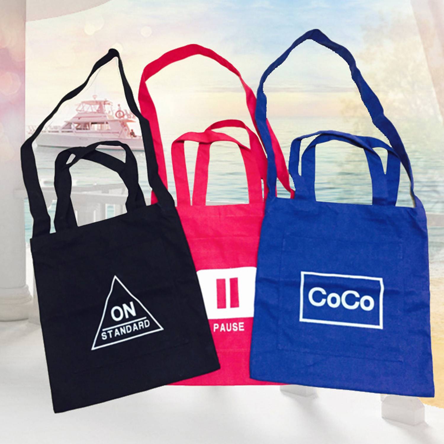 Canvas Tote Bag, custom tote bag with logo imprint 4
