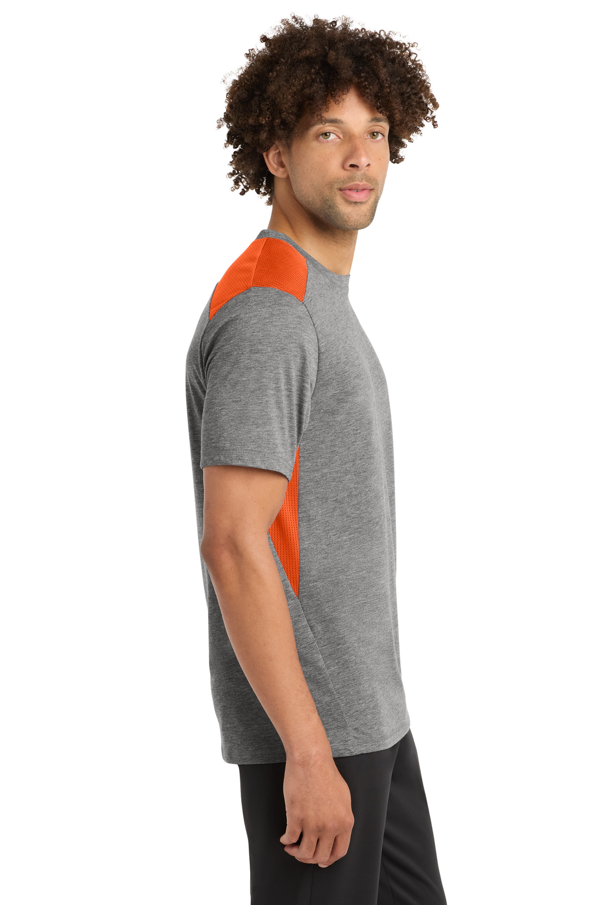 Sport-Tek PosiCharge Tri-Blend Wicking Draft Tee. ST410 33