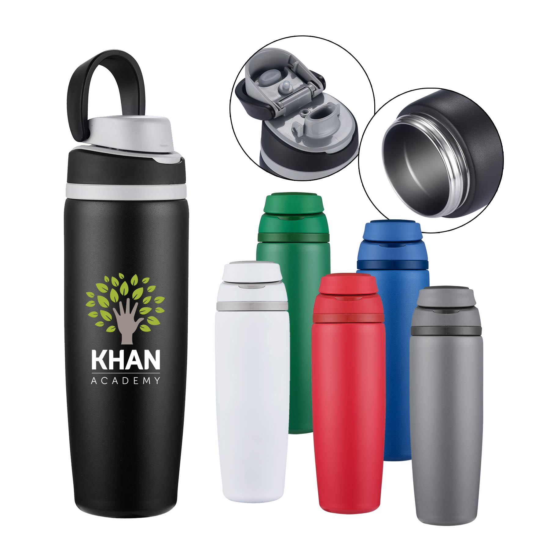25oz. Dual-Lid Vacuum Insulated Travel Tumbler 7