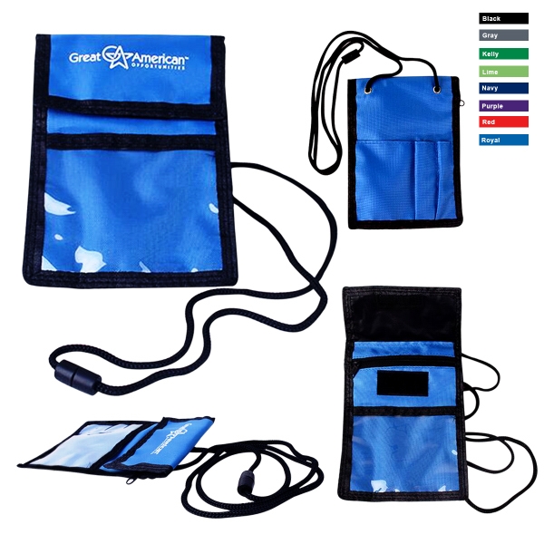 Deluxe Badge Holder Neck Wallet 2
