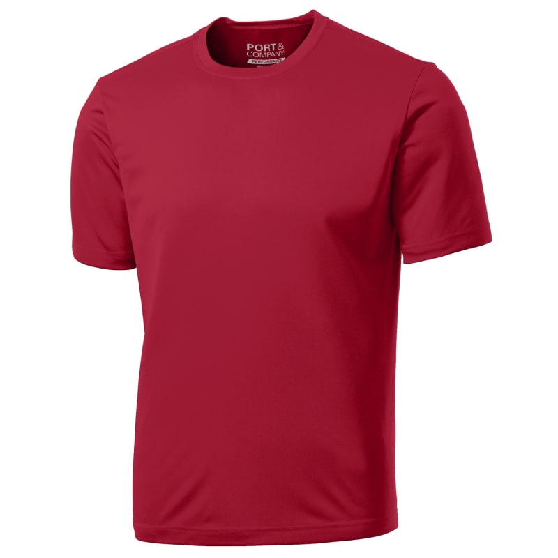 Port & Company Performance Tee. 30