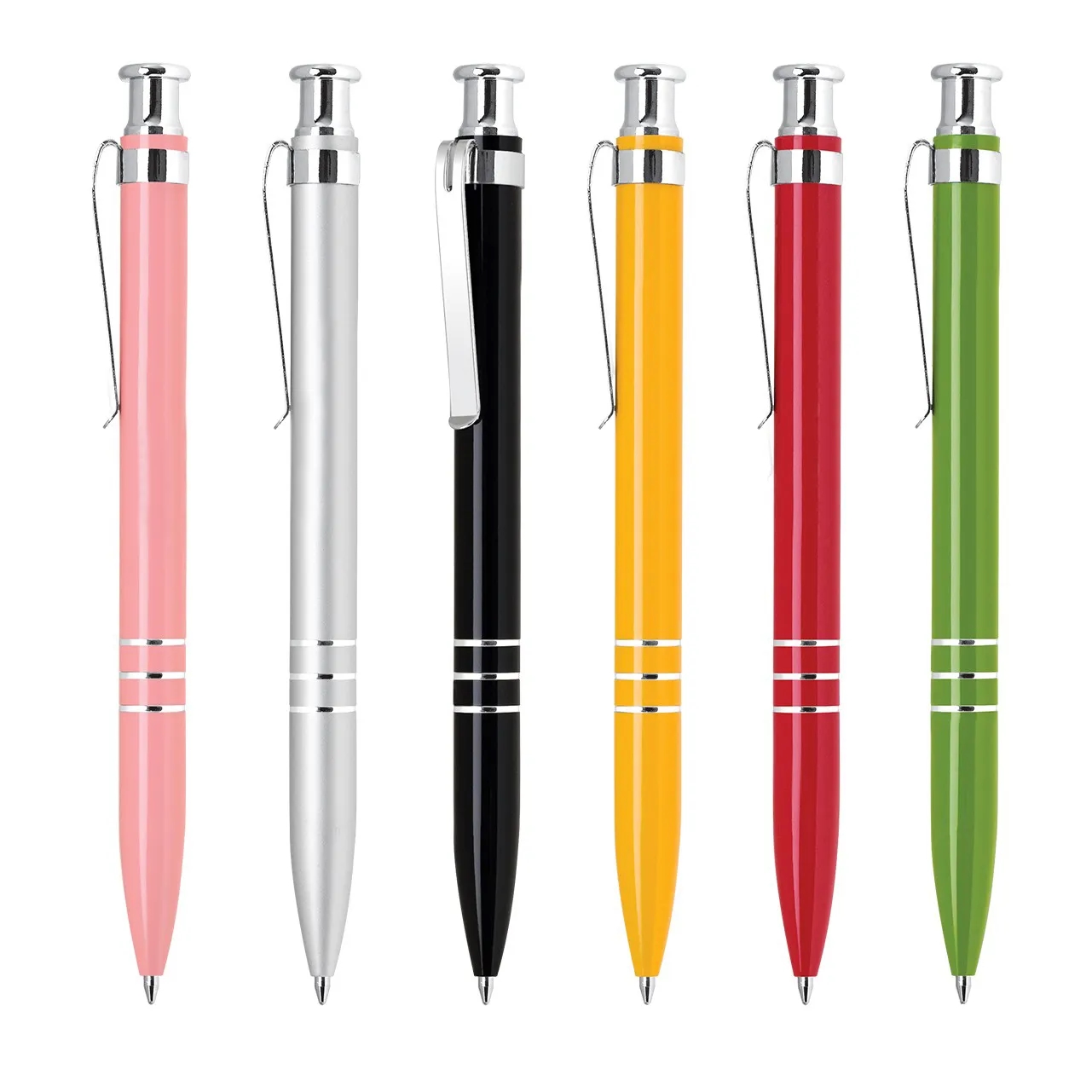 Aluminum Ballpoint Click Action Pen with Lacquer Finish 5