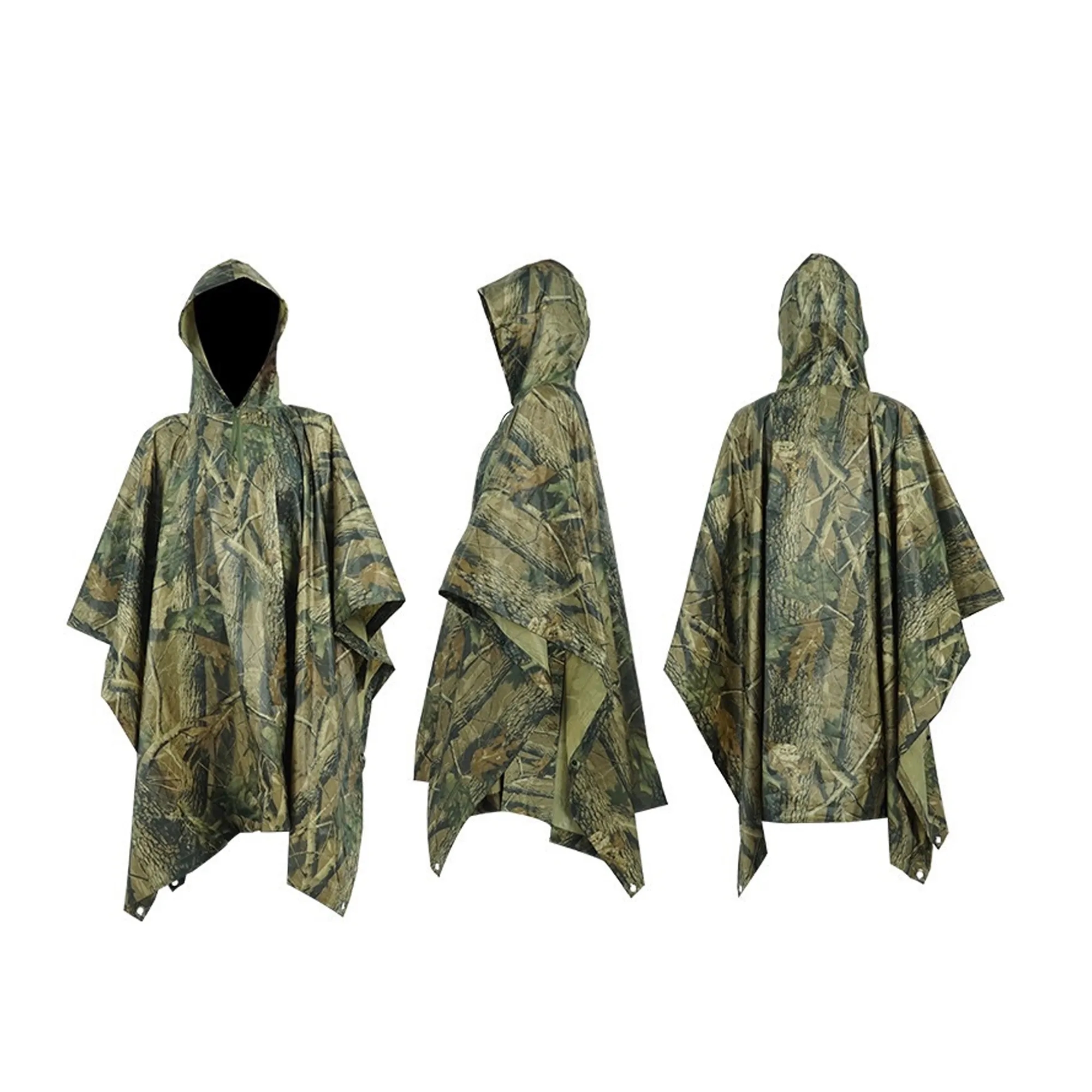 MOQ 50 PCS Multifunctional Camping Raincoat 2