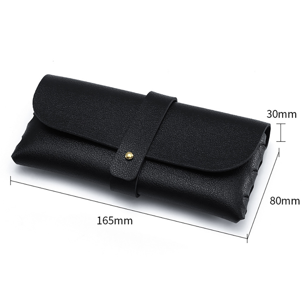 Portable Leather Glasses Case 1